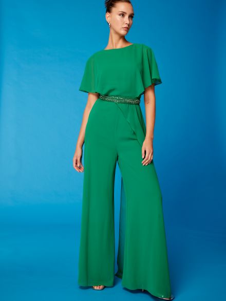 Tuta verde Cerimonia Carla Ruiz 2025