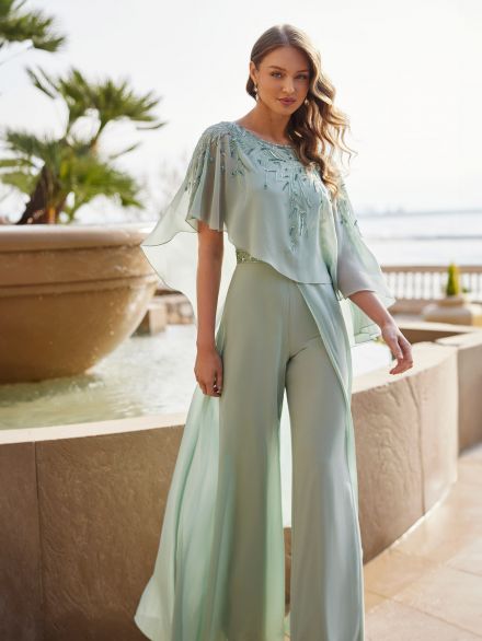 Tuta verde acqua Couture Club 2025